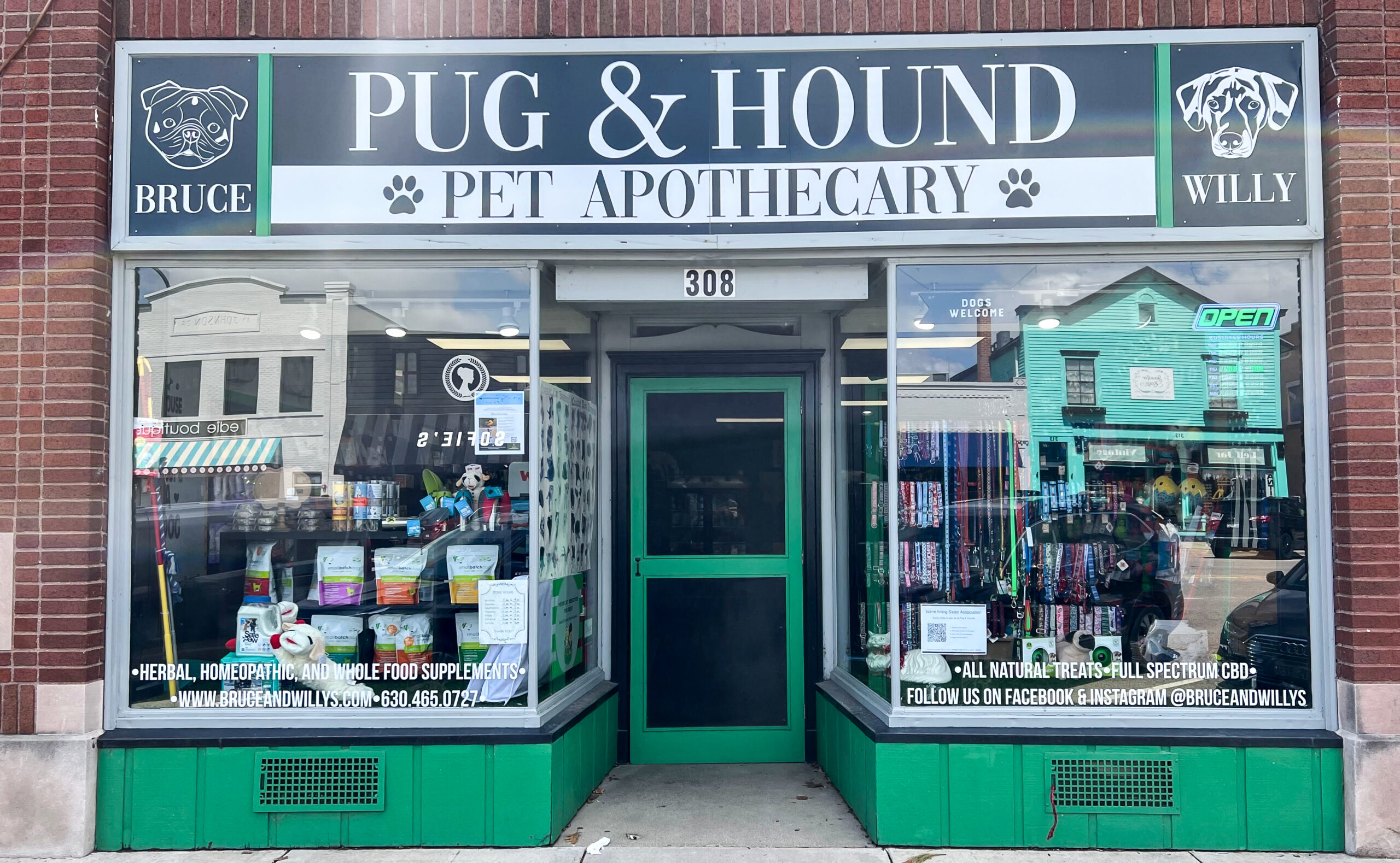 Voted 1 in Kane County Pug Hound Pet Apothecary