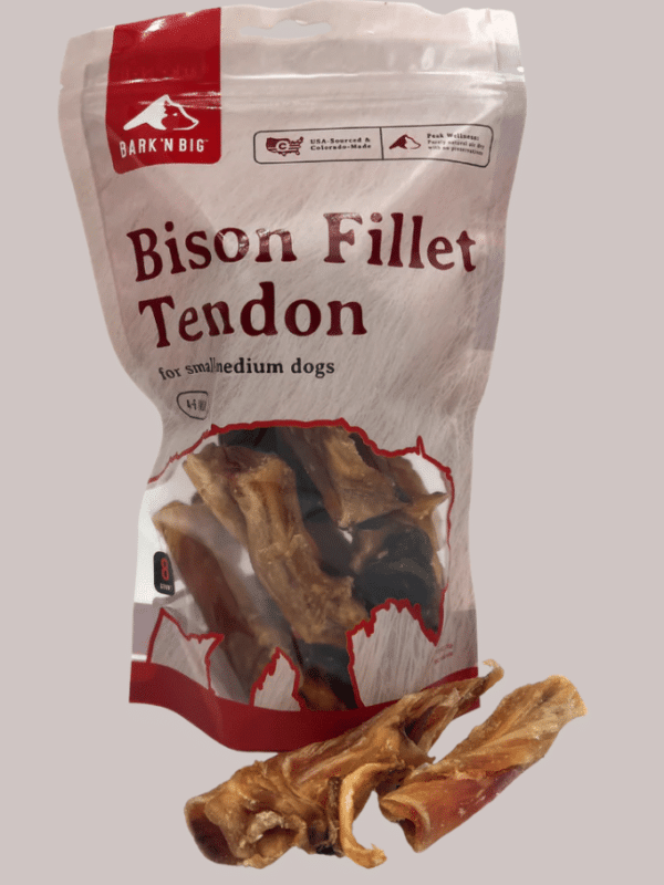 BarknBig Bison Filet Tendon