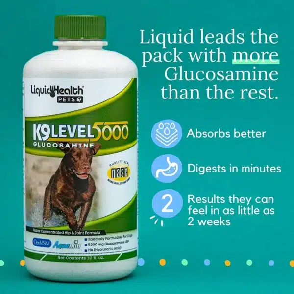 Liquid Health K9 Level 5000 Glucosamine