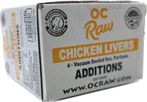 OC Raw Frozen Chicken Liver Additions 2lb