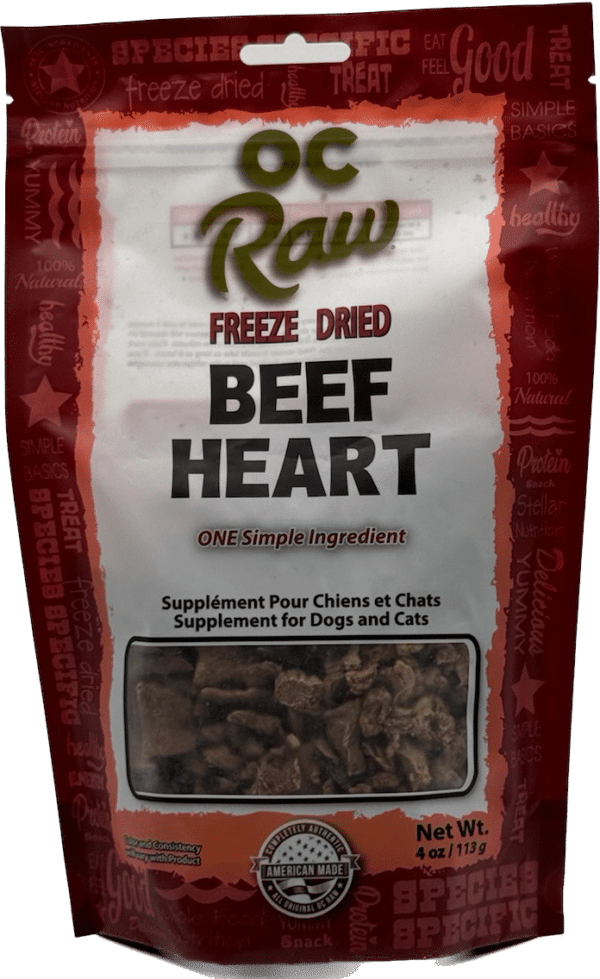 OC Raw FD Beef Heart