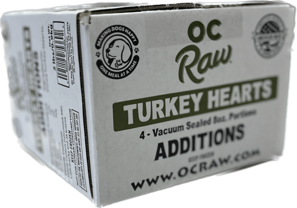 OC Raw Turkey Heart Additions 2lb