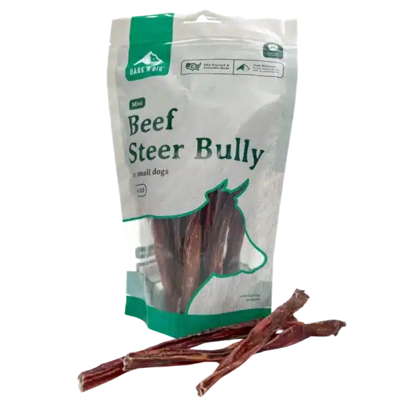 BarknBig Beef Steer Bully 5-6" - 15ct