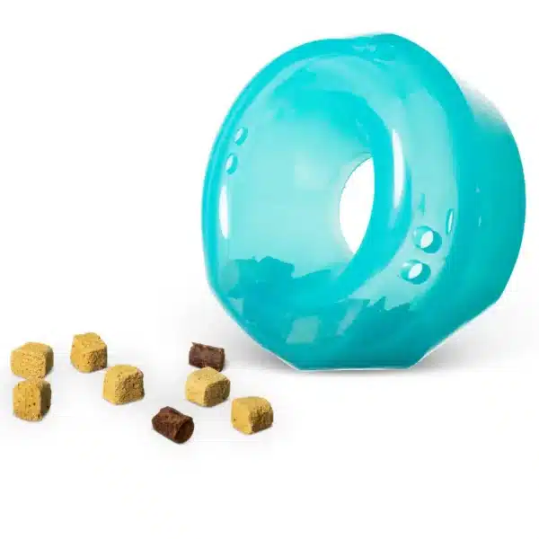 Totally Pooched Stuff'n Wobble Ball, 5", Teal