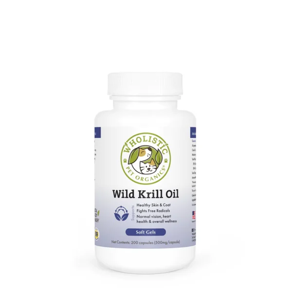 Wholistic Pet Organic Wild Krill Oil